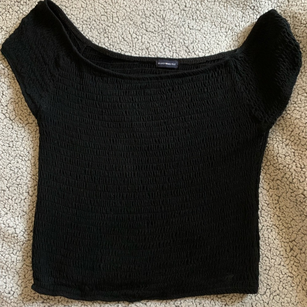 brandy melville smocked top